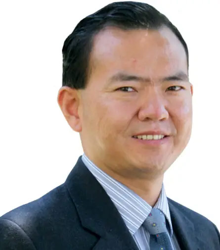 Dr Victor Liu, Chairman and CEO, Focuslight Technologies exploring