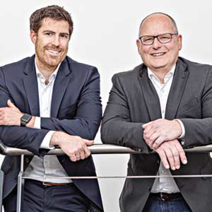 Bas Groenen, Managing Director and Rüdiger Schindler, Managing Director, Werner Lieb GmbH