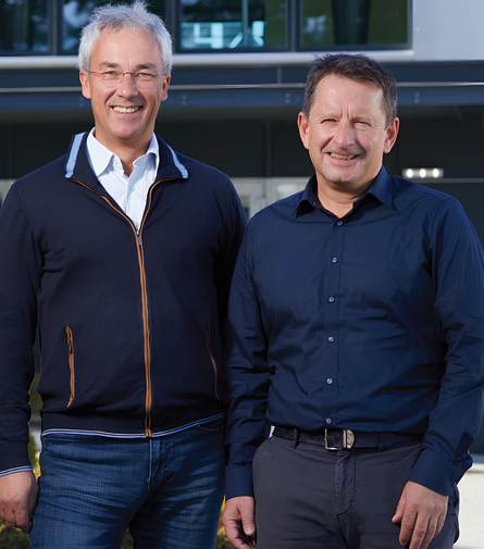 Dr. Rainer Gaggl, Founder, Owner & CTO; Dr. Martin Eberhart, Owner & CEO, T.I.P.S. Messtechnik GmbH