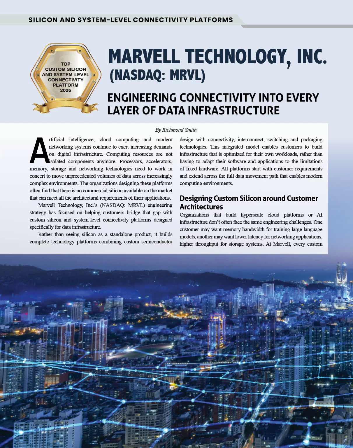 Marvell Technology, Inc. (NASDAQ: MRVL) Engineering Connectivity into Every Layer of Data Infrastructure | Semiconductor Review